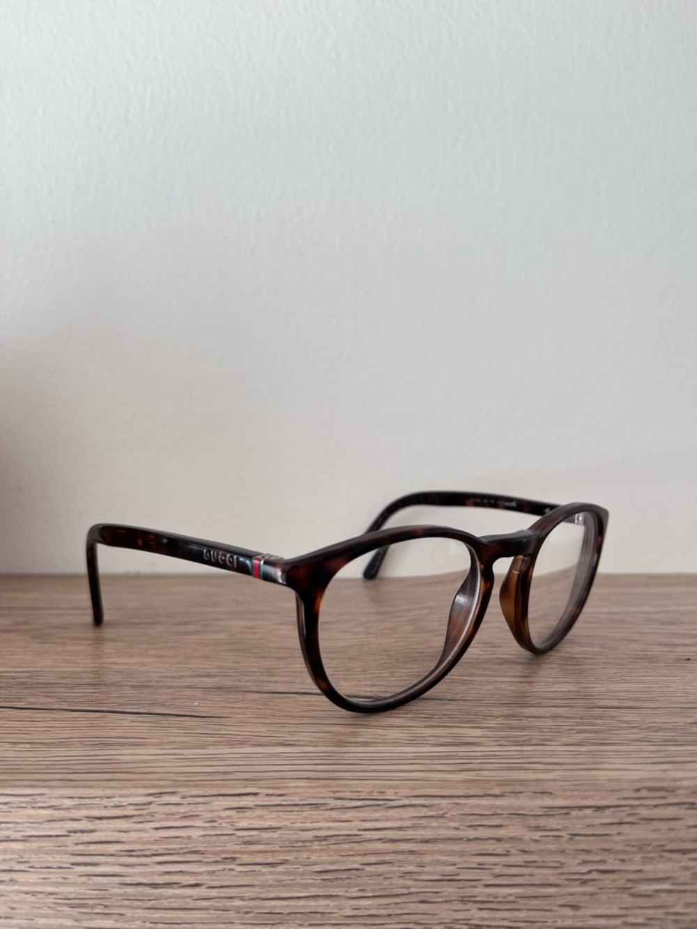 Gucci Tortoiseshell Round Prescription Glasses (no case) GG1152 GG/1152 - Picture 5 of 12